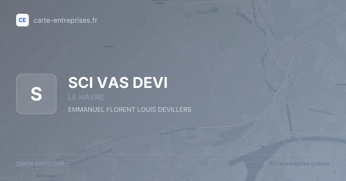 SCI VAS DEVI — 451201339 — fiche entreprise