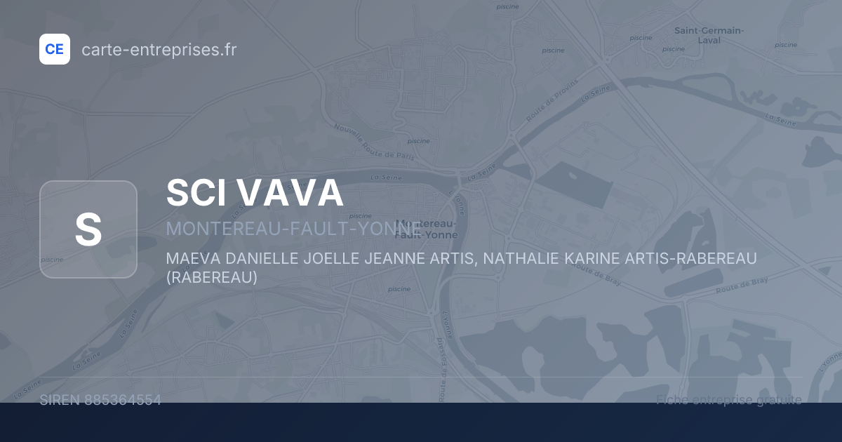 SCI VAVA — 885364554 — fiche entreprise