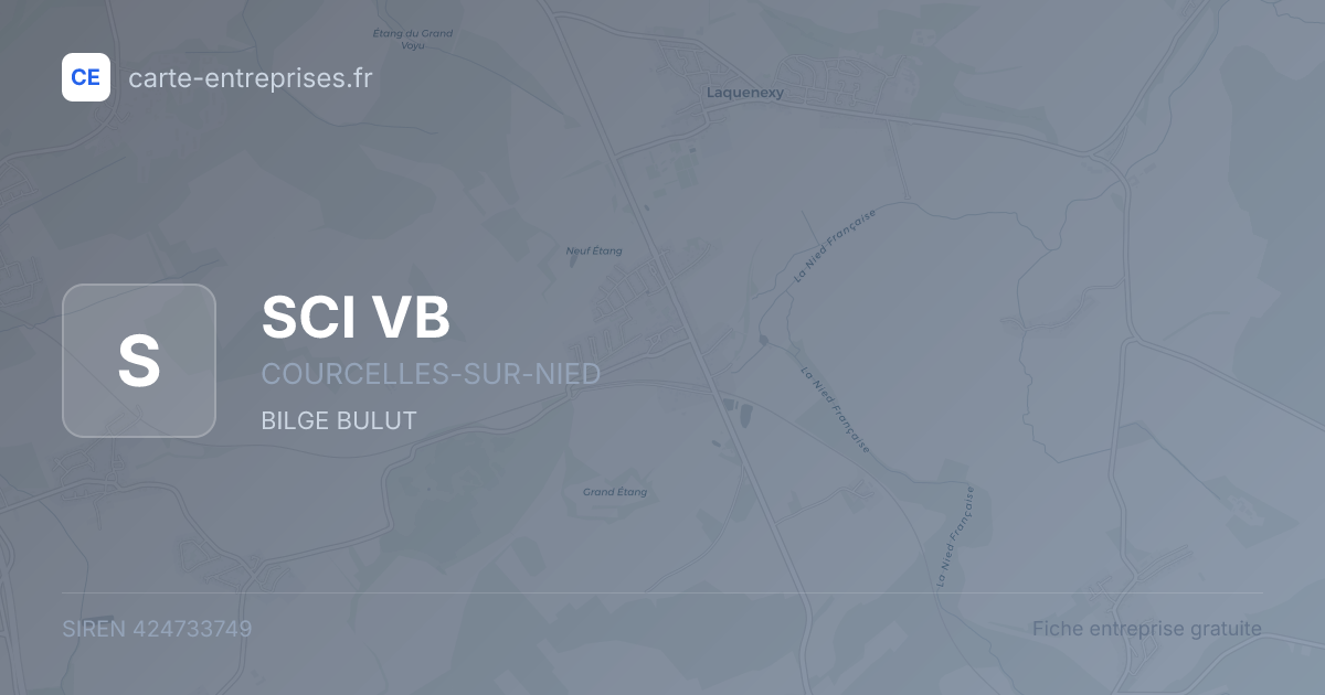 SCI VB — 424733749 — fiche entreprise