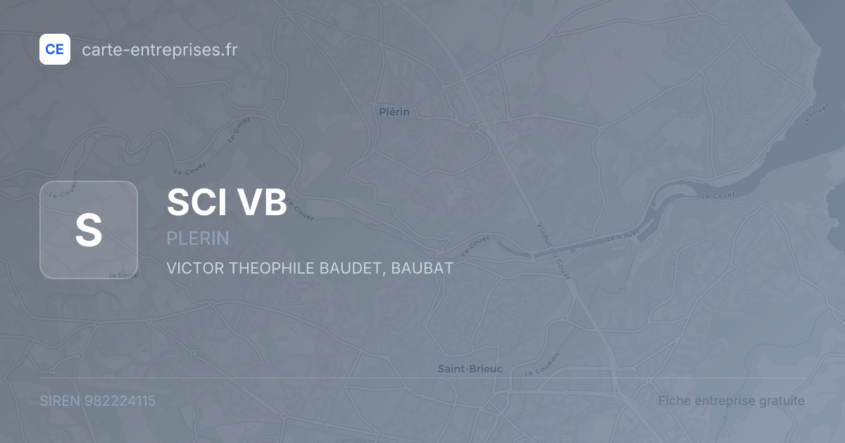 SCI VB — 982224115 — fiche entreprise