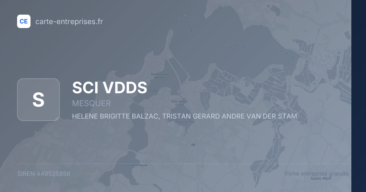 SCI VDDS — 449525856 — fiche entreprise