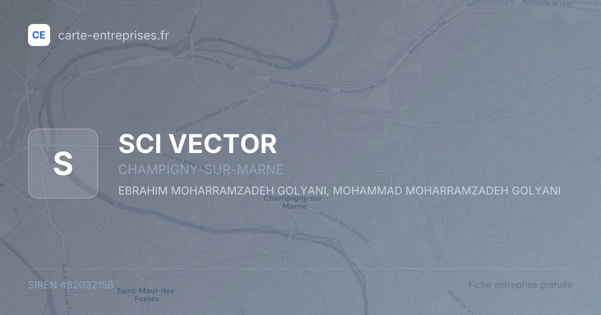 SCI VECTOR — 482032158 — fiche entreprise