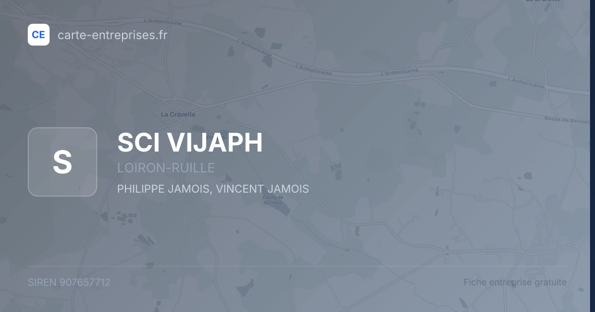 SCI VIJAPH — 907657712 — fiche entreprise