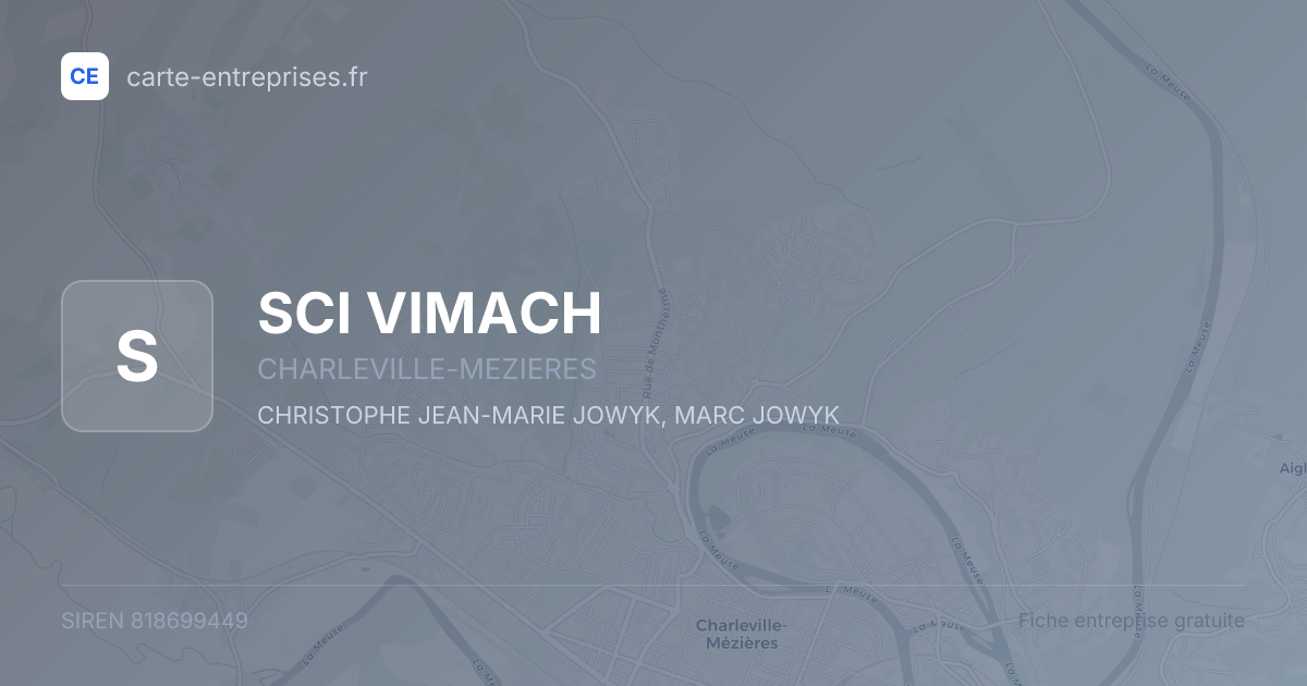 SCI VIMACH — 818699449 — fiche entreprise
