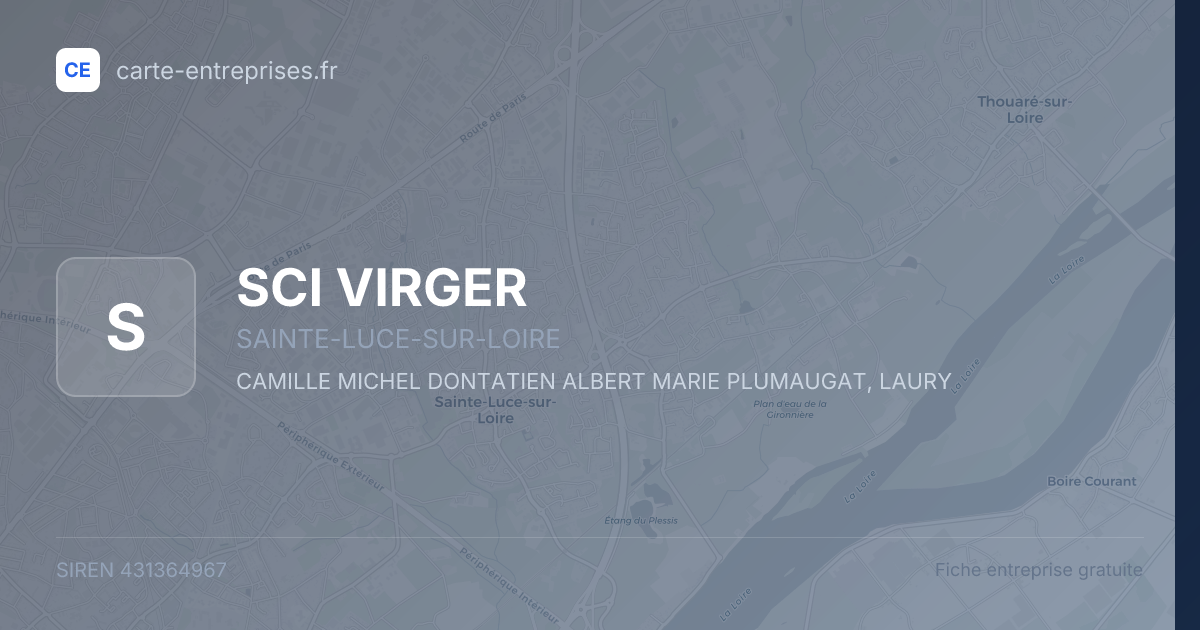 SCI VIRGER — 431364967 — fiche entreprise