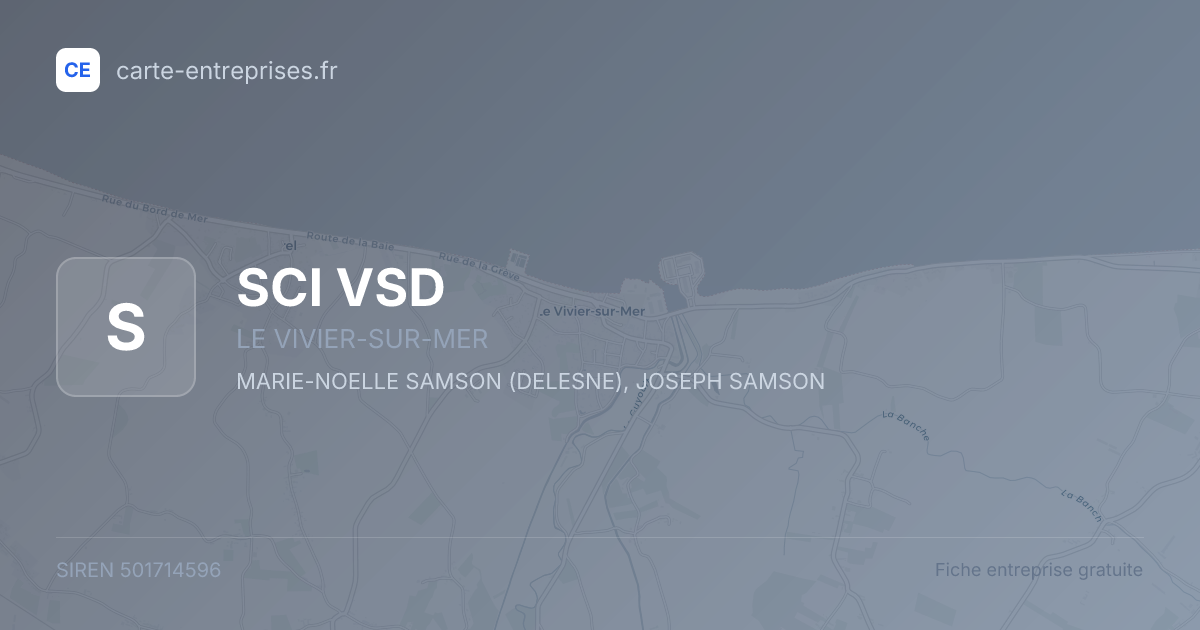 SCI VSD — 501714596 — fiche entreprise