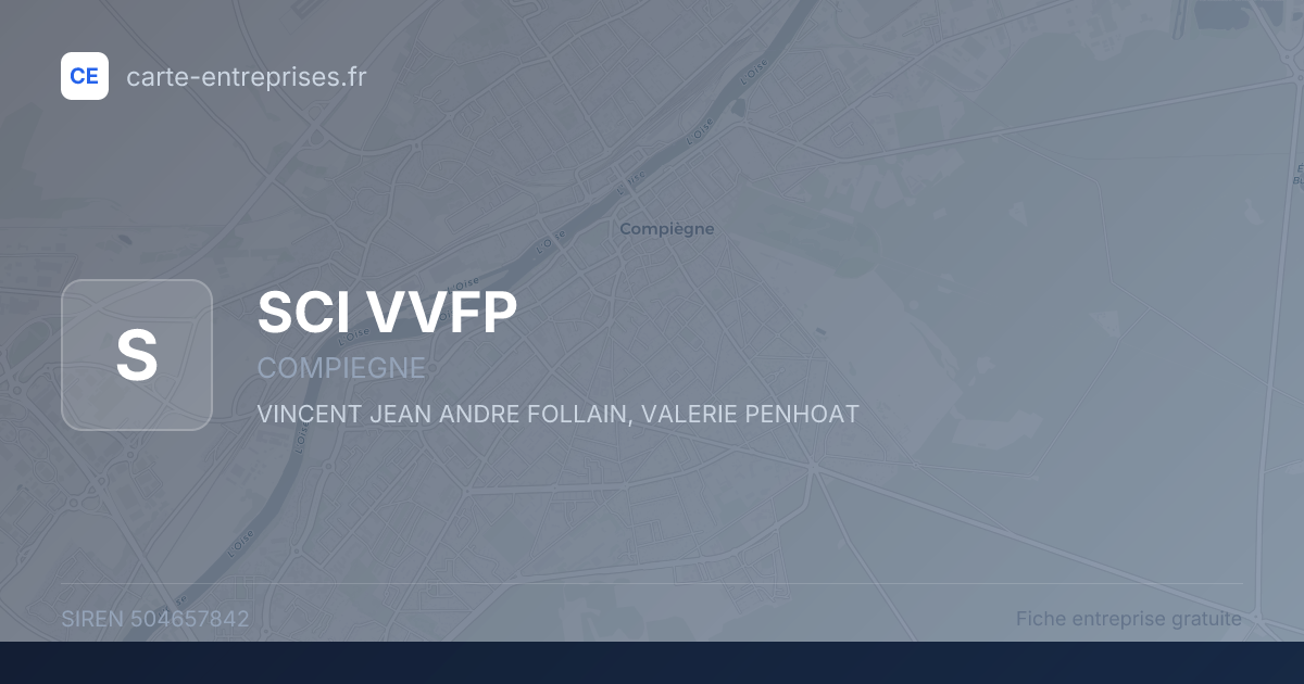 SCI VVFP — 504657842 — fiche entreprise