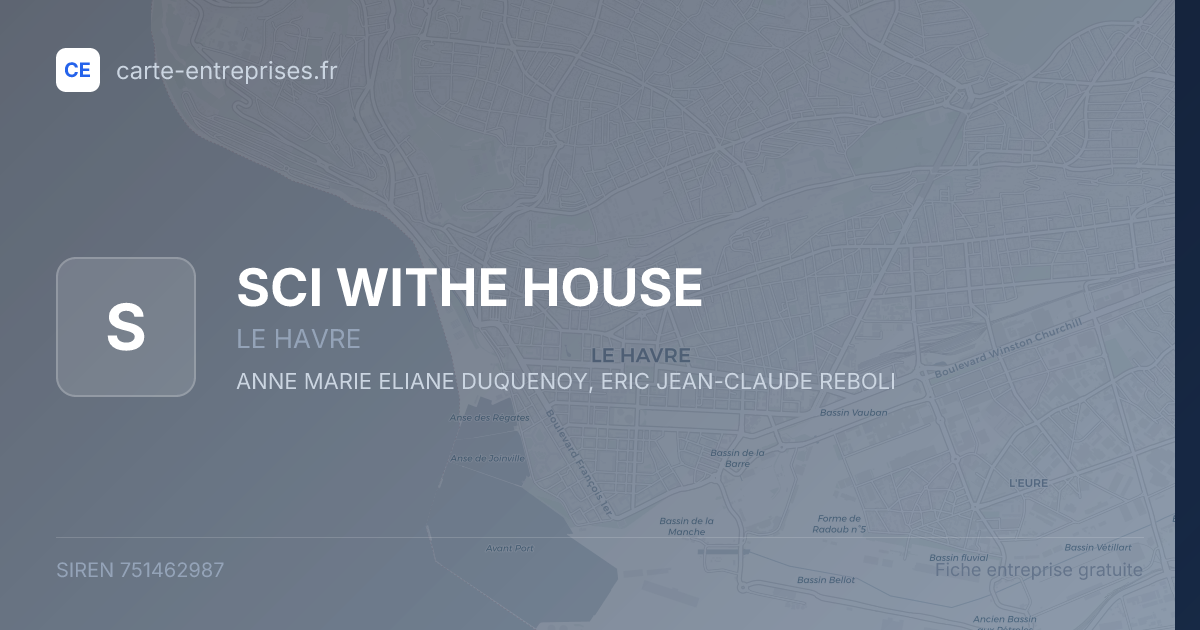 SCI WITHE HOUSE — 751462987 — fiche entreprise