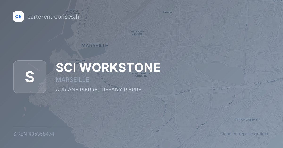 SCI WORKSTONE — 405358474 — fiche entreprise