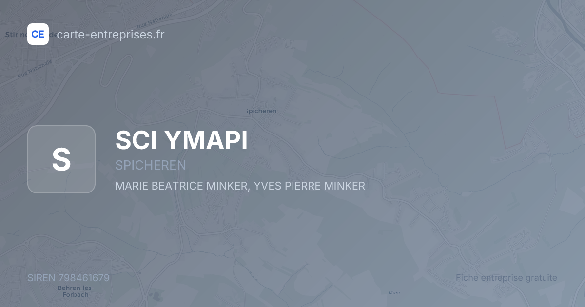 SCI YMAPI — 798461679 — fiche entreprise