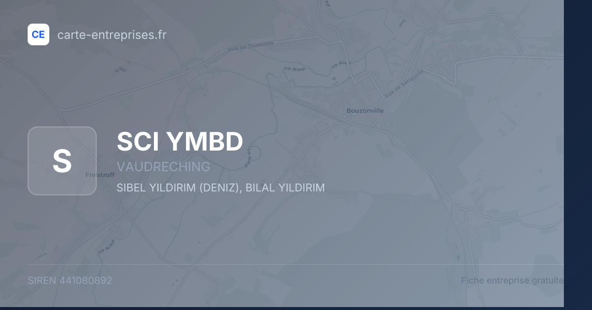 SCI YMBD — 441080892 — fiche entreprise