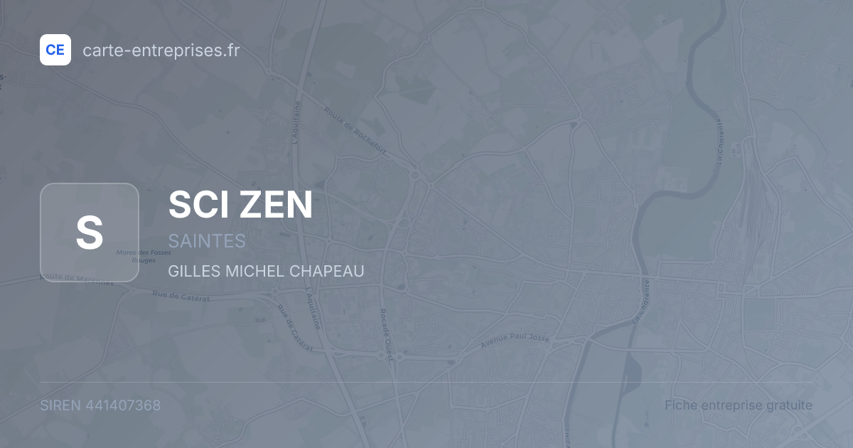 SCI ZEN — 441407368 — fiche entreprise