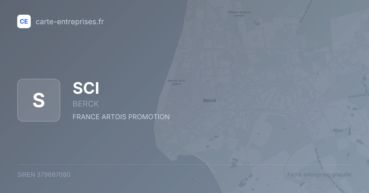 SCI — 379687080 — fiche entreprise