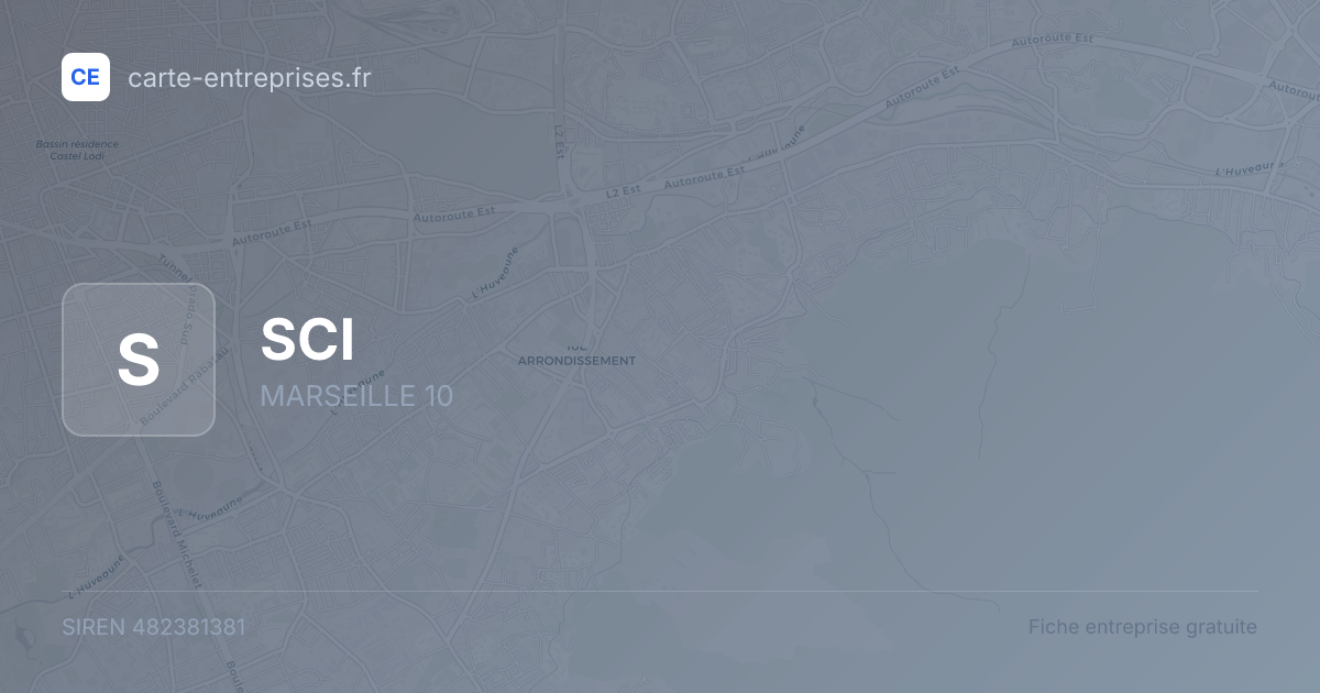 SCI — 482381381 — fiche entreprise