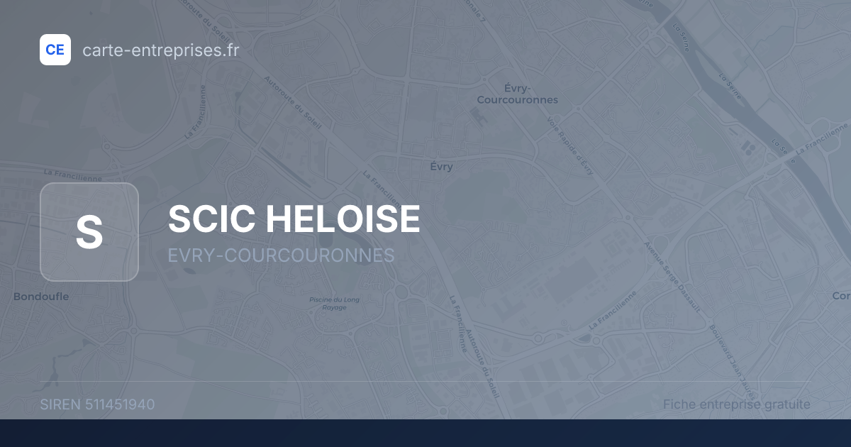 SCIC HELOISE — 511451940 — fiche entreprise