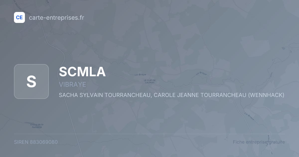SCMLA — 883069080 — fiche entreprise