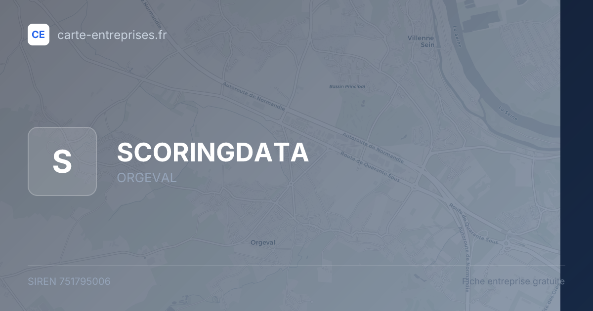 SCORINGDATA — 751795006 — fiche entreprise