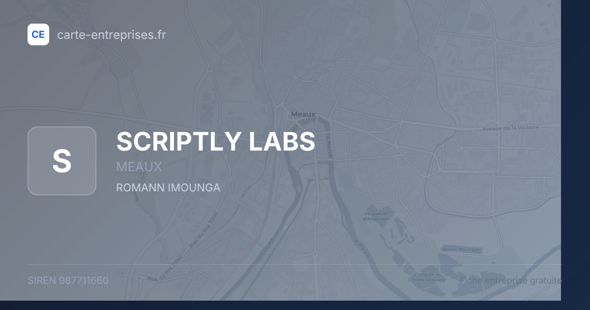 SCRIPTLY LABS — 987711660 — fiche entreprise
