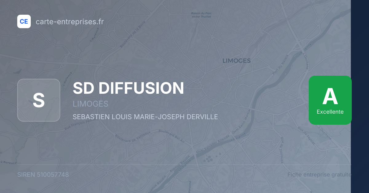 SD DIFFUSION — 510057748 — fiche entreprise