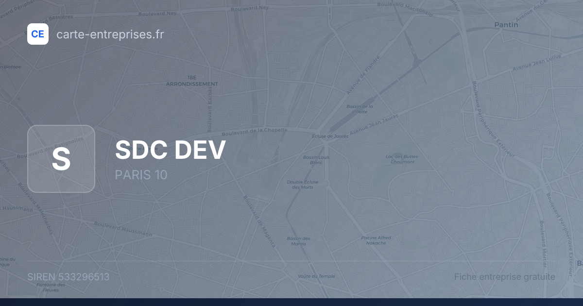 SDC DEV — 533296513 — fiche entreprise