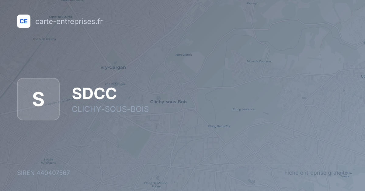 SDCC — 440407567 — fiche entreprise