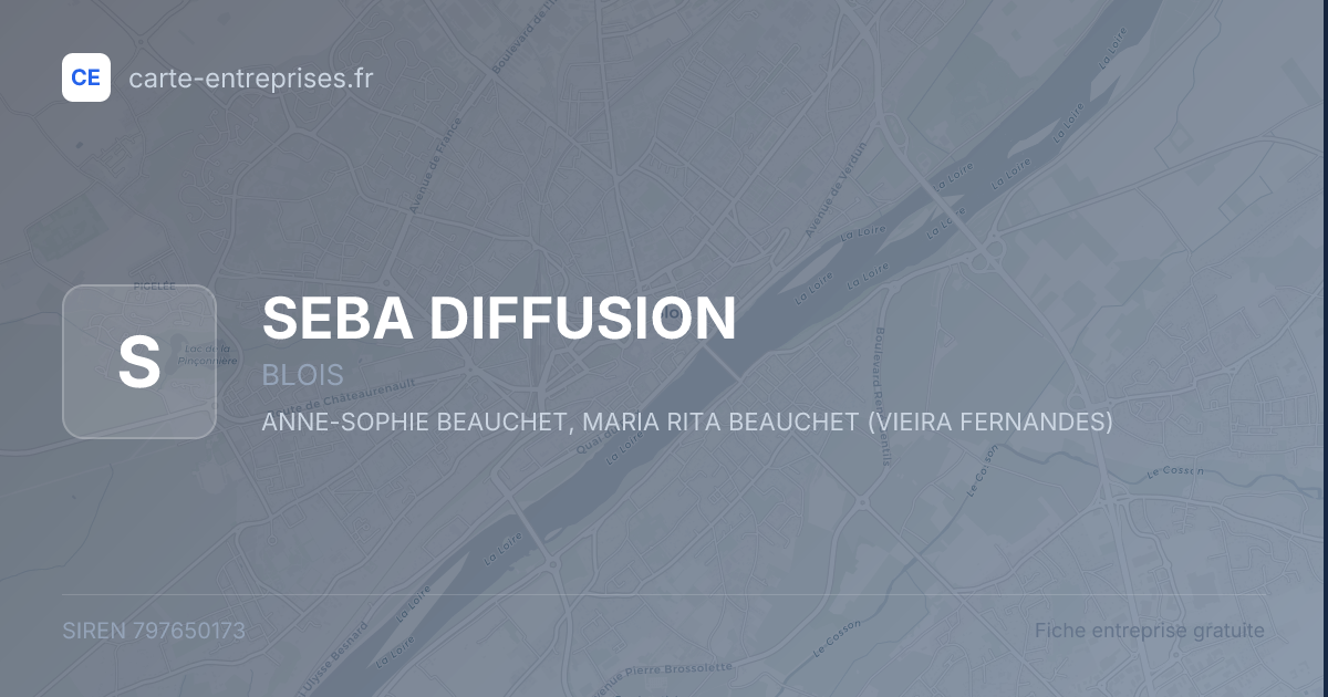 SEBA DIFFUSION — 797650173 — fiche entreprise
