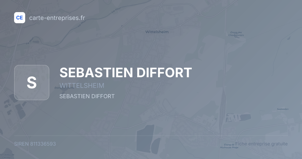 SEBASTIEN DIFFORT — 811336593 — fiche entreprise