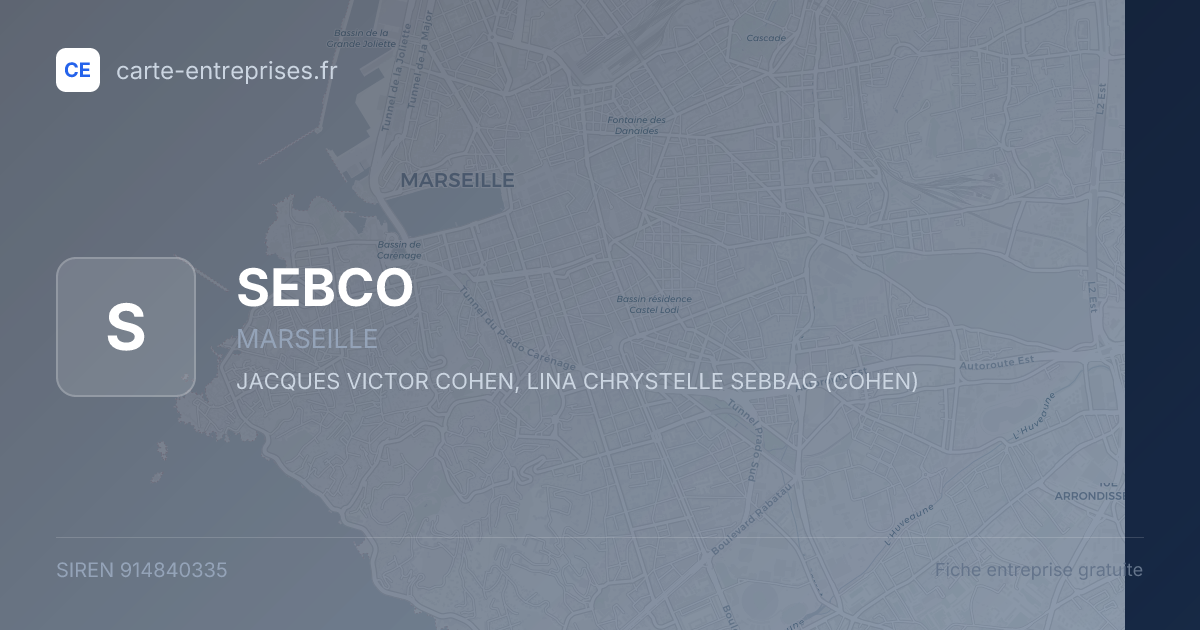 SEBCO — 914840335 — fiche entreprise