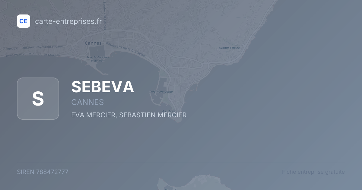 SEBEVA — 788472777 — fiche entreprise