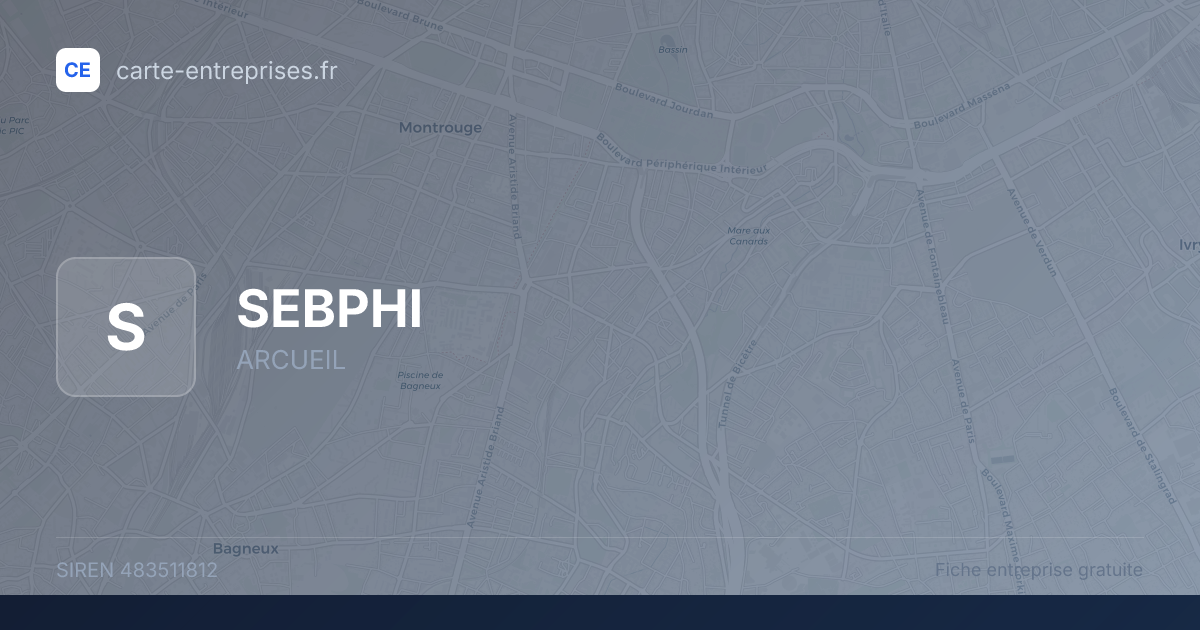 SEBPHI — 483511812 — fiche entreprise