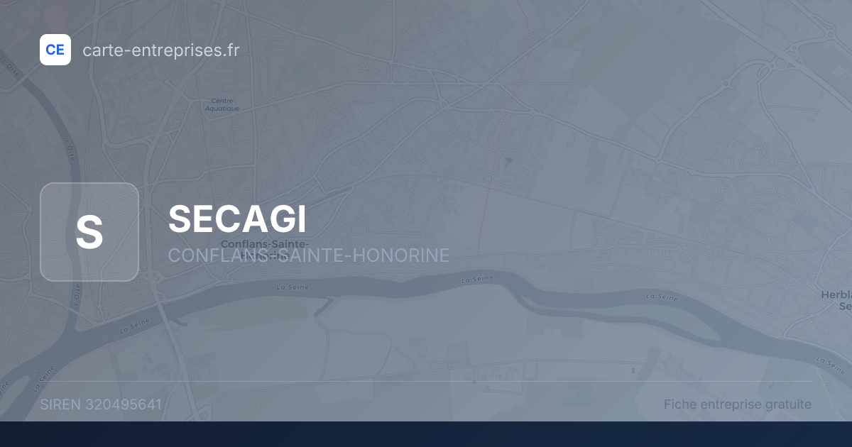 SECAGI — 320495641 — fiche entreprise
