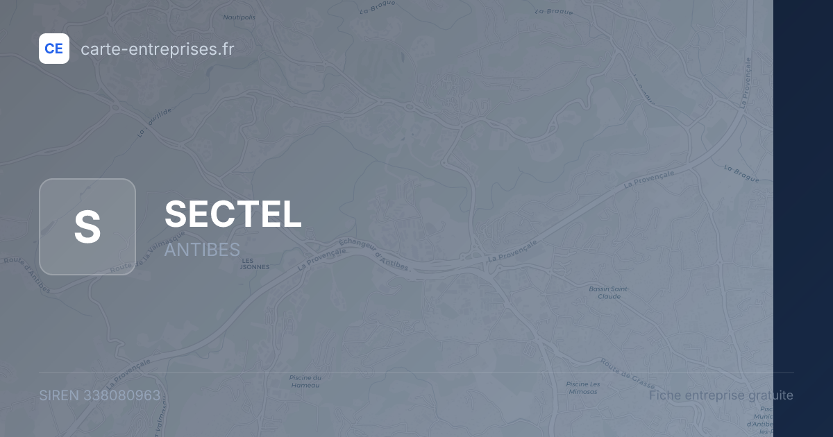 SECTEL — 338080963 — fiche entreprise