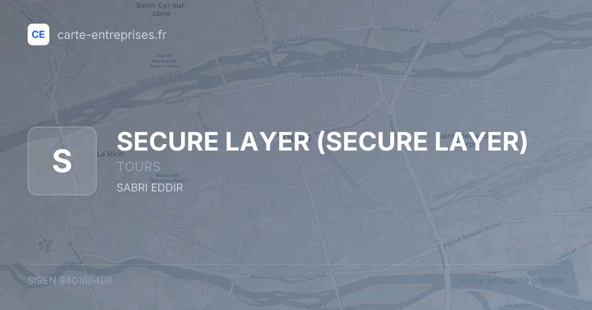 SECURE LAYER — 940166408 — fiche entreprise
