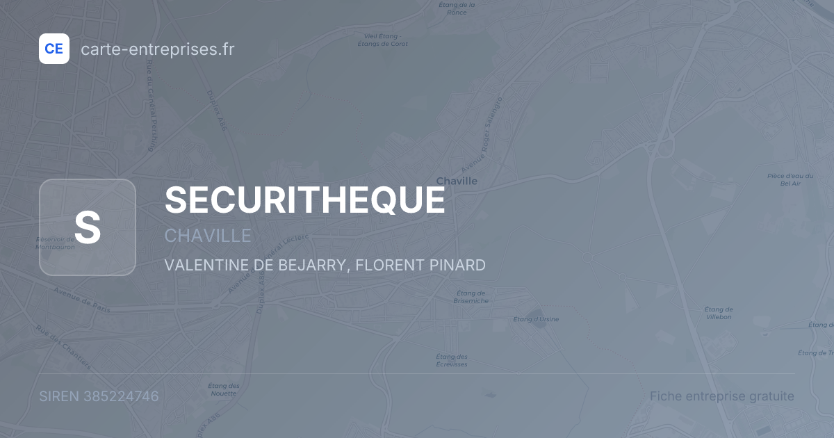 SECURITHEQUE — 385224746 — fiche entreprise
