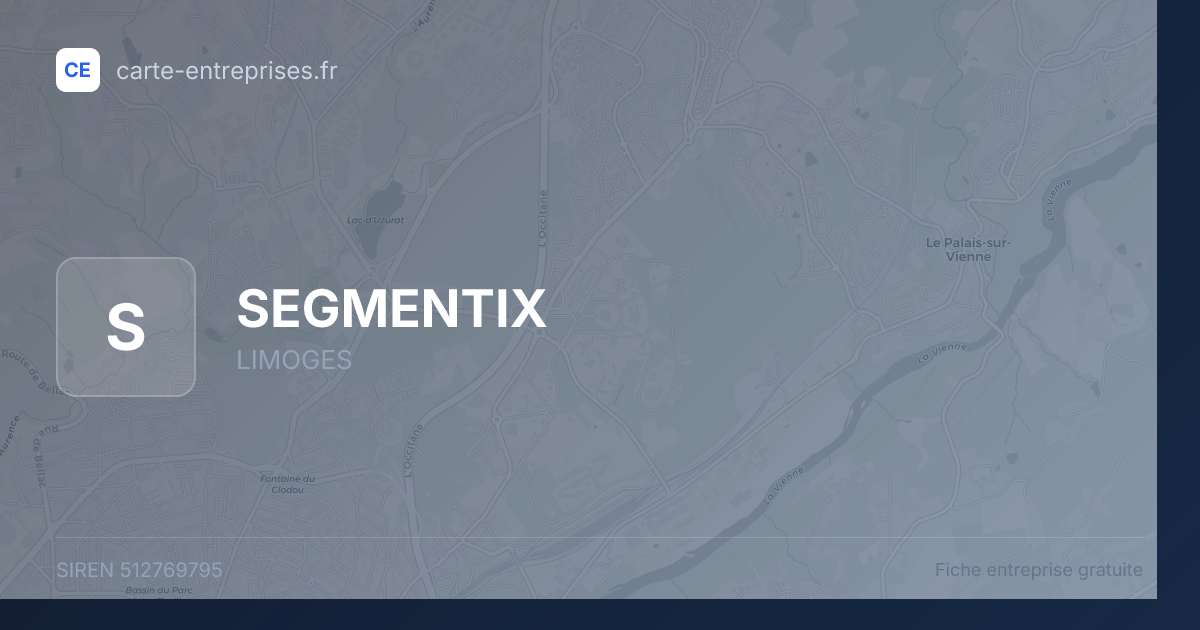 SEGMENTIX — 512769795 — fiche entreprise