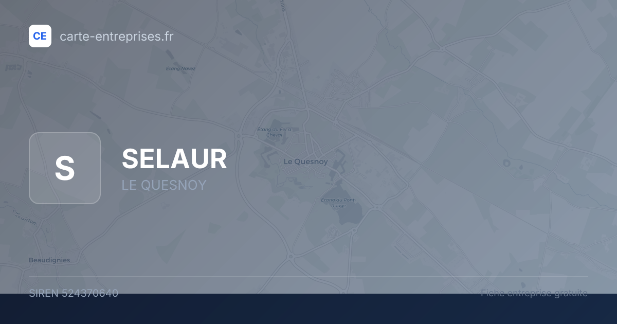 SELAUR — 524370640 — fiche entreprise
