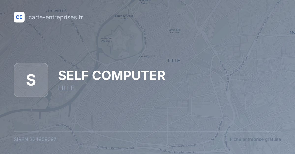 SELF COMPUTER — 324959097 — fiche entreprise