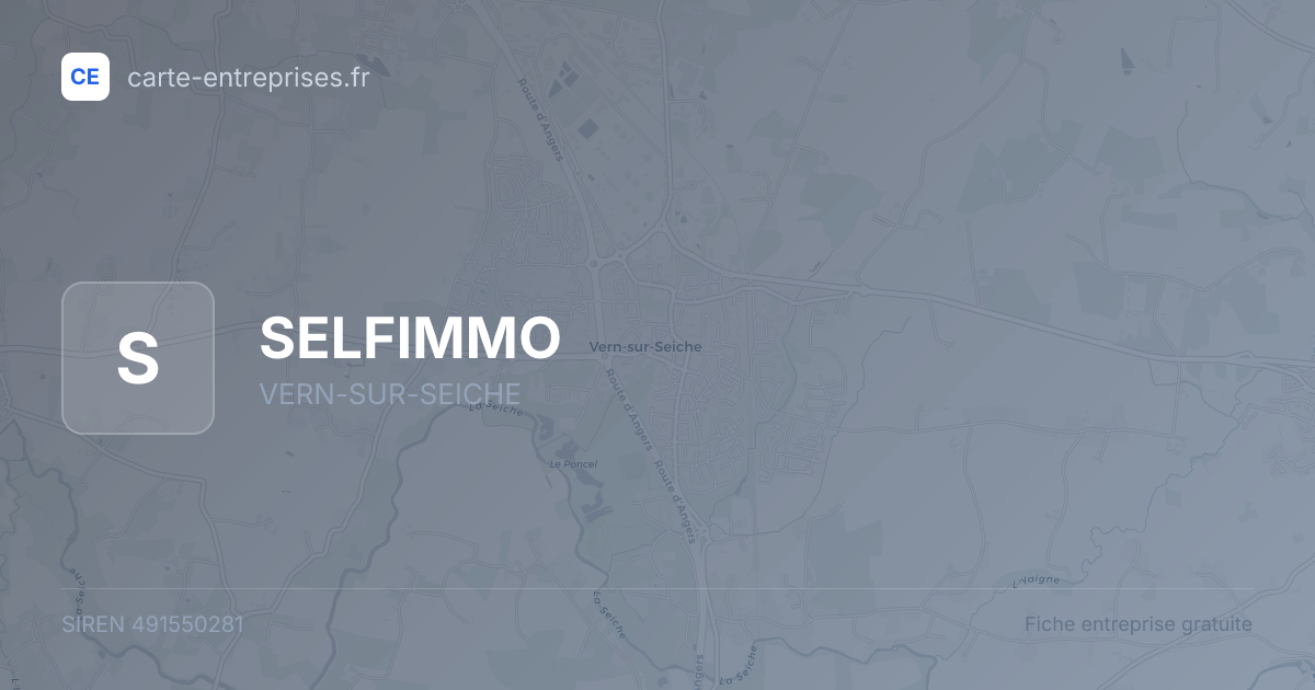 SELFIMMO — 491550281 — fiche entreprise