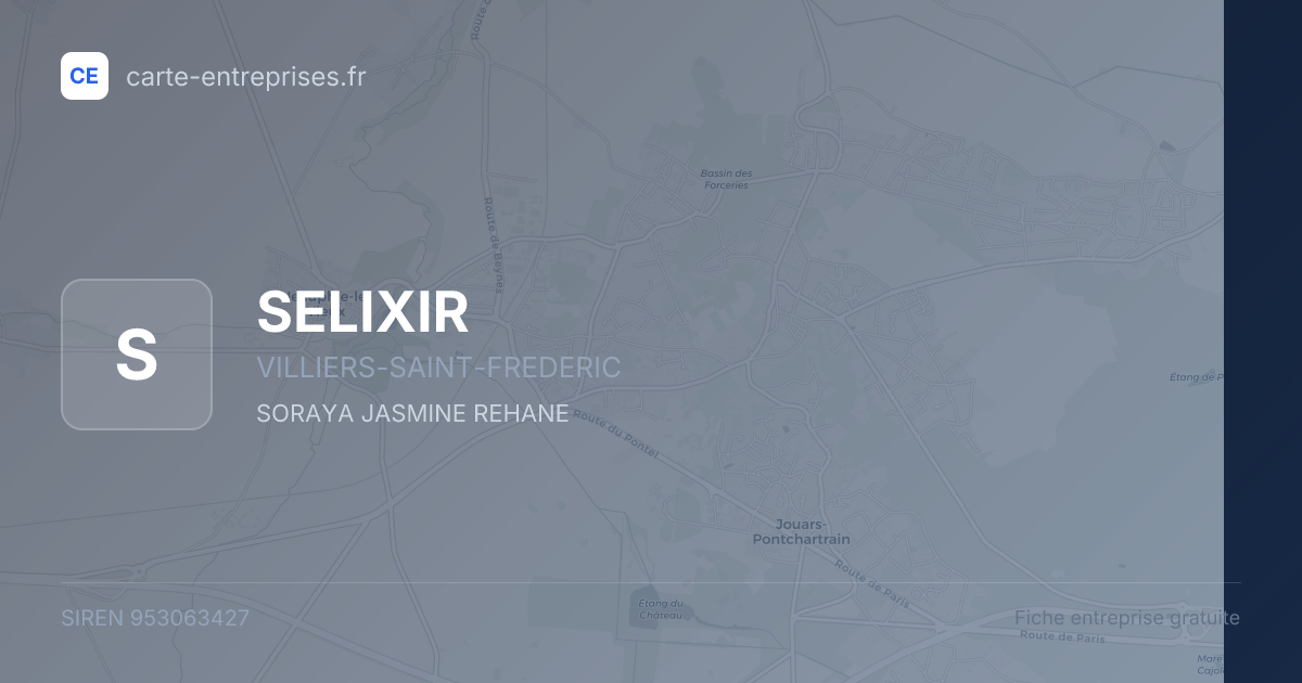 SELIXIR — 953063427 — fiche entreprise