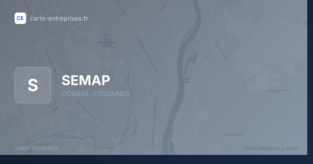 SEMAP — 481467678 — fiche entreprise