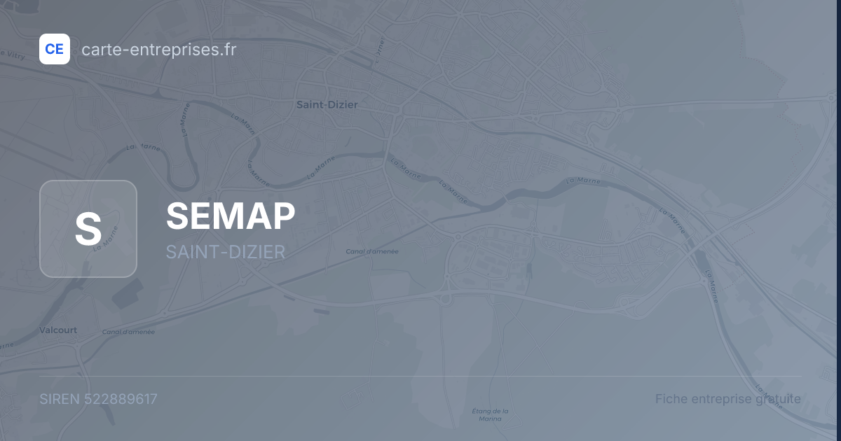 SEMAP — 522889617 — fiche entreprise