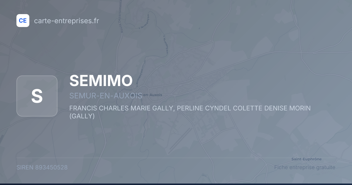 SEMIMO — 893450528 — fiche entreprise
