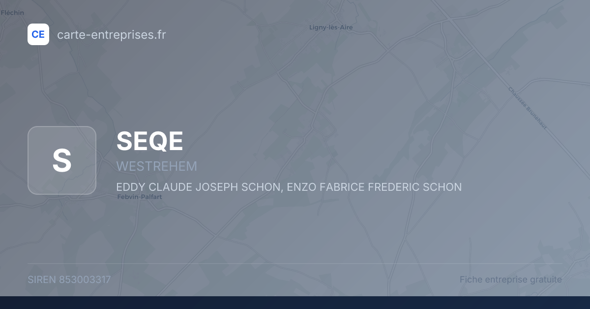 SEQE — 853003317 — fiche entreprise