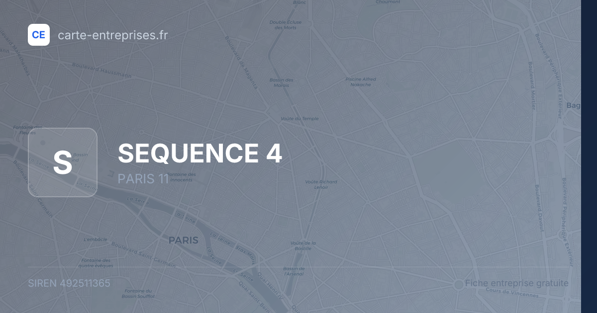 SEQUENCE 4 — 492511365 — fiche entreprise