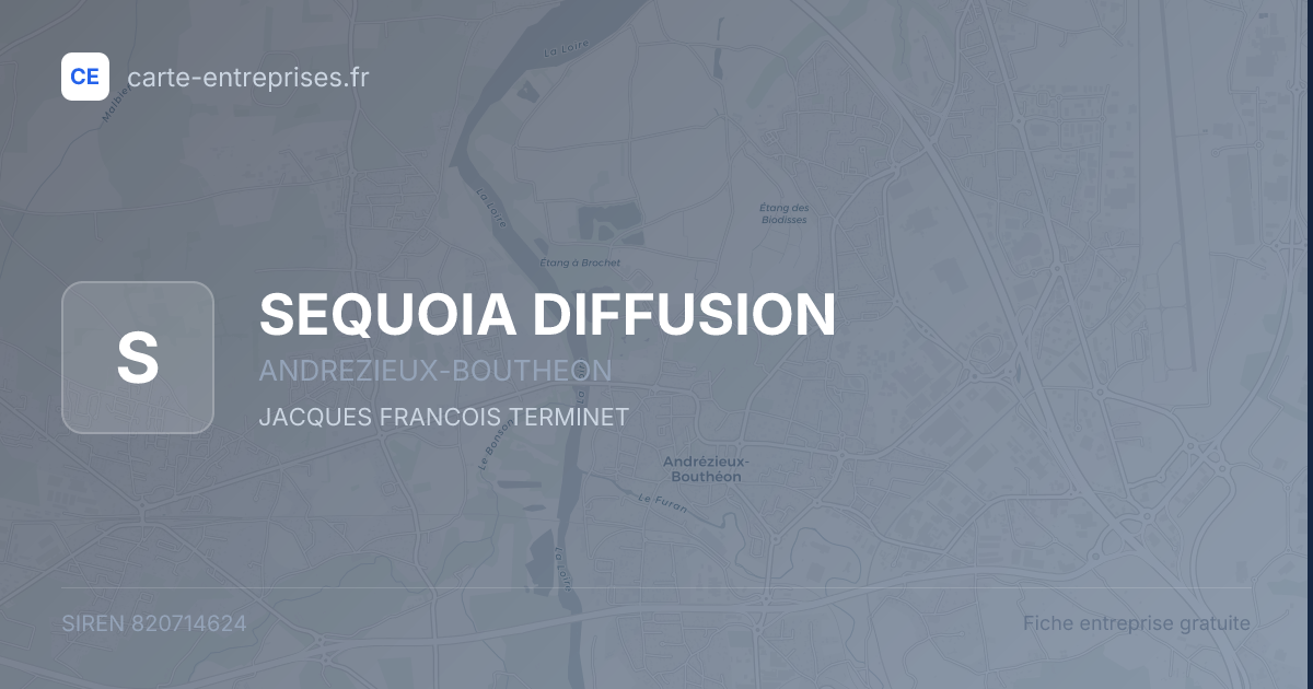 SEQUOIA DIFFUSION — 820714624 — fiche entreprise