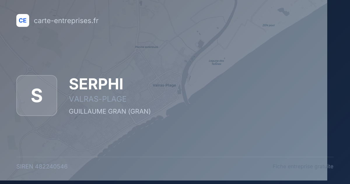 SERPHI — 482240546 — fiche entreprise