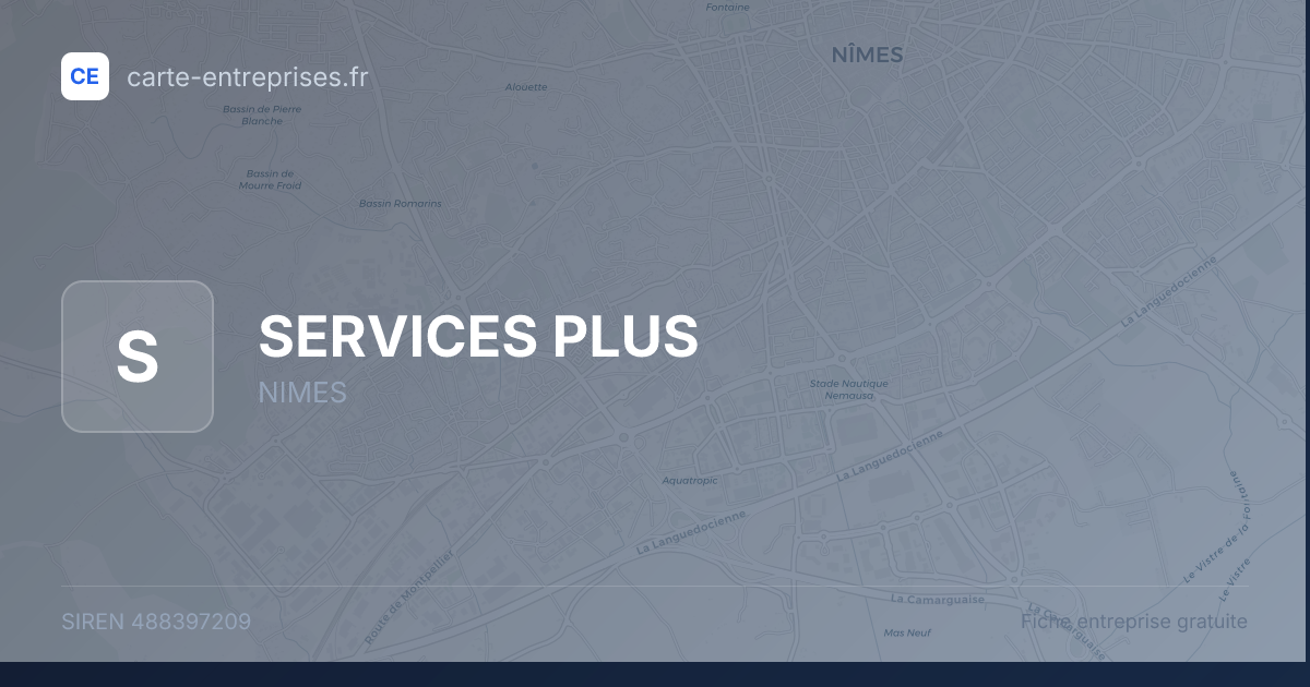 SERVICES PLUS — 488397209 — fiche entreprise