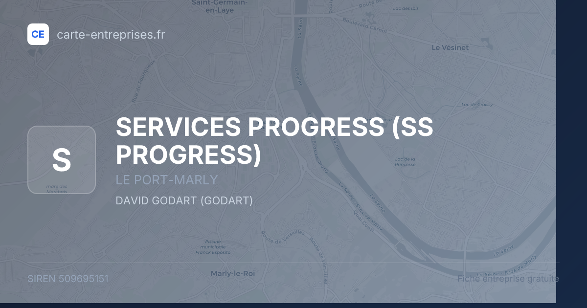 SERVICES PROGRESS (SS PROGRESS) — 509695151 — fiche entreprise