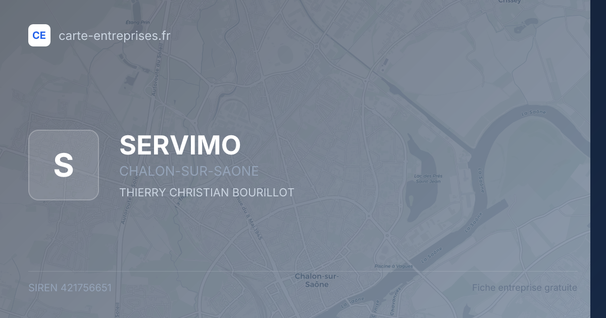 SERVIMO — 421756651 — fiche entreprise