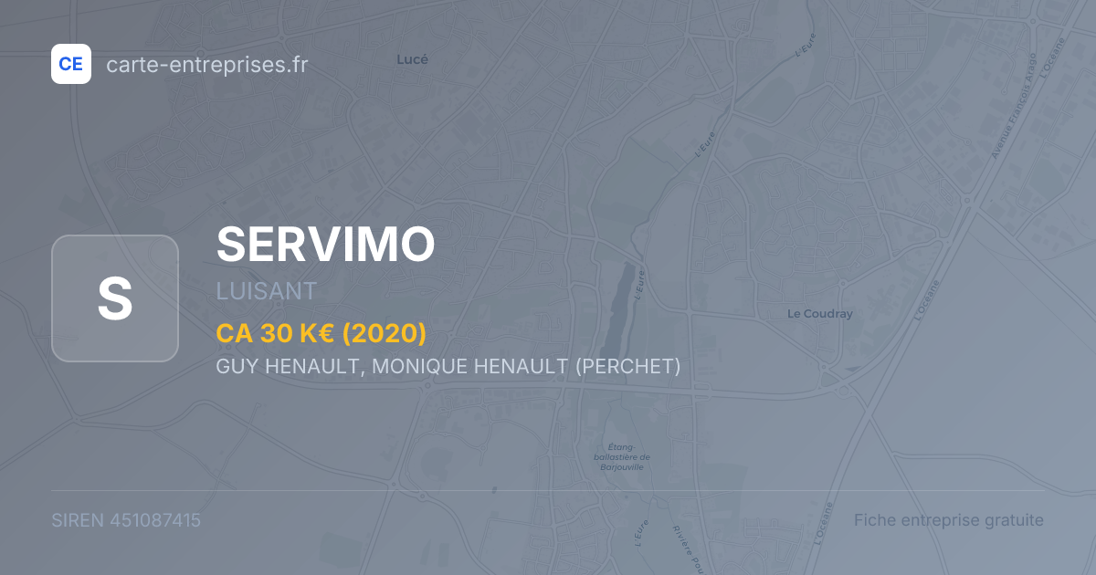 SERVIMO — 451087415 — fiche entreprise